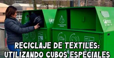 Reciclaje de Textiles: Utilizando Cubos Especiales